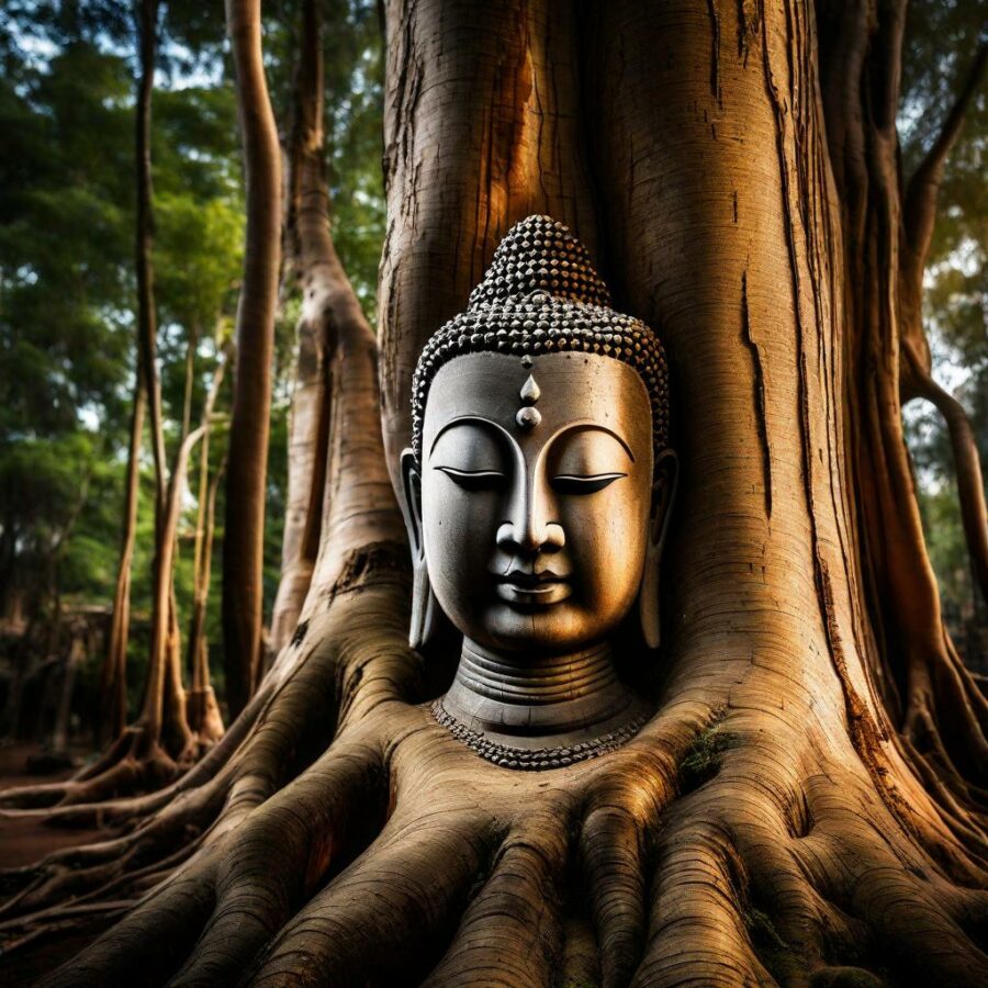 Buddha in a Tree
