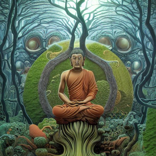 Buddha sees no Illusion